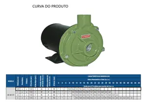Bomba Monoestágio Schneider BC-92S 1C 3/4cv Monofásico 127/220-254v