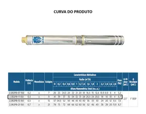 Bomba Leão Sub 2,5