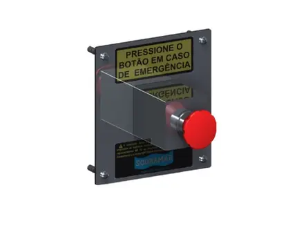 Botão Sodramar de Emergência de Parede