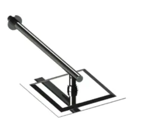Ducha Sodramar em Aço Inox 25x25 com cano 1/2
