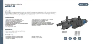 Bomba Para Piscina Claw WMBP-300H 3cv Monofásico 127v