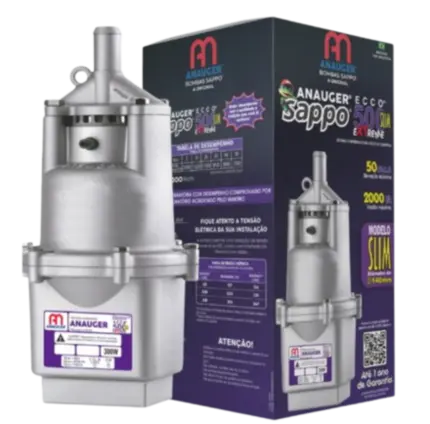 Bomba Anauger Vibratória Sappo Ecco 500 Slim Extreme Monofásico 127v