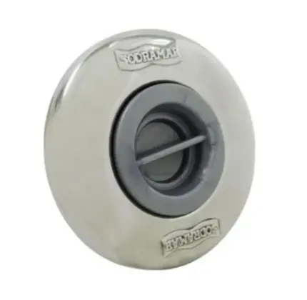 Dispositivo Aspiração Sodramar Pratic/Alvenaria Tubo 50mm com Adaptador ABS/INOX 304