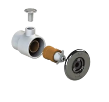 Dispositivo de Hidromassagem Sodramar Pratic/Alvenaria Tubo 60mm ABS/INOX 304