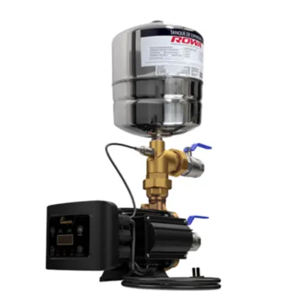 Pressurizador ROWA MAX PRESS 360 VF+Tanque de 24L Monofásico 220v