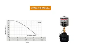 Pressurizador ROWA MAX PRESS 360 VF+Tanque de 24L Monofásico 220v