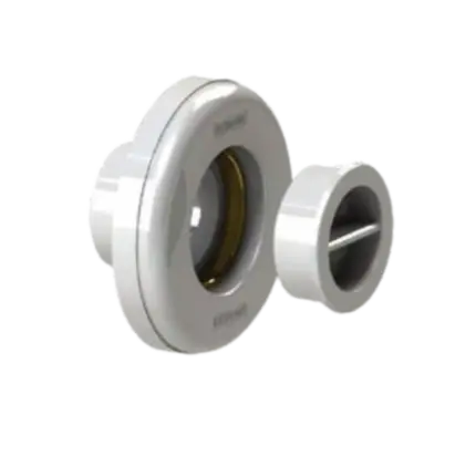 Dispositivo Aspiração Sodramar Pratic/Alvenaria Tubo 50mm com Adaptador ABS/BRANCO