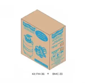 Kit Para Piscina Sodramar Bomba BMC-33 1/3cv Monofásico 127/220V + Filtro FM-36