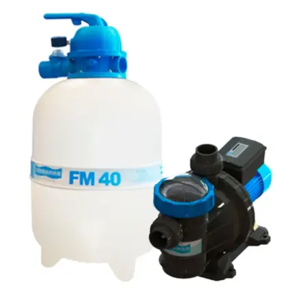 Kit Para Piscina Sodramar Bomba BMC-50 1/2cv Monofásico 127/220v + Filtro FM - 40
