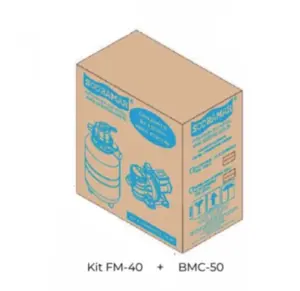 Kit Para Piscina Sodramar Bomba BMC-50 1/2cv Monofásico 127/220v + Filtro FM - 40