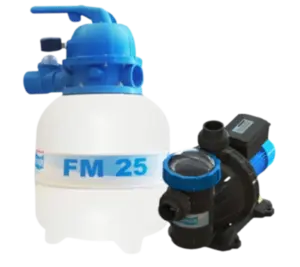 Kit Para Piscina Sodramar Bomba BMC-25 1/4cv Monofásico 127/220V + Filtro FM-25