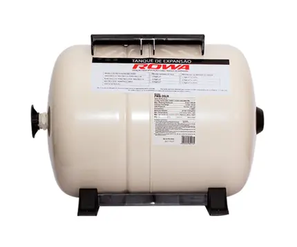 Tanque Rowa de Expansão 60L AÇO CARBONO